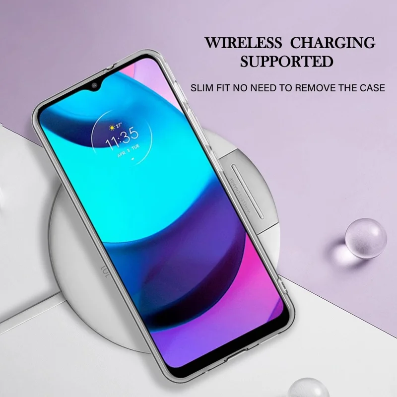 YB IMD Series-16 for Motorola Moto E20 / E30 / E40 Style E Marble Pattern IMD Phone Case Electroplating Frame 2.0mm TPU Anti-Scratch Shockproof Cover - Purple