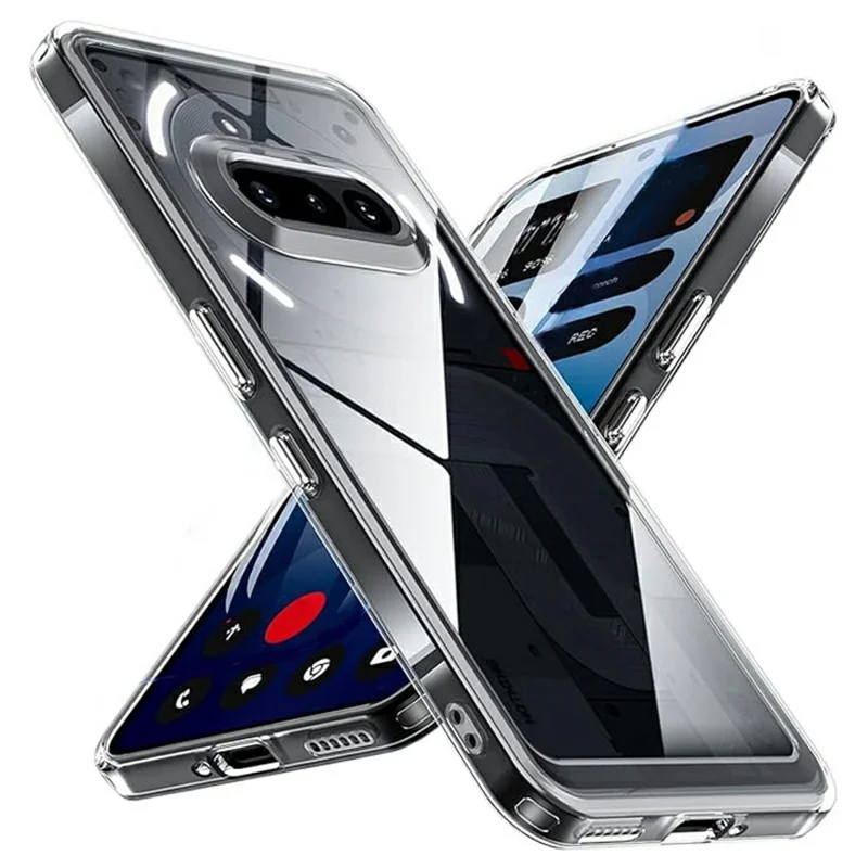 For Nothing Phone (4a) Case Transparent TPU Shockproof Phone Cover