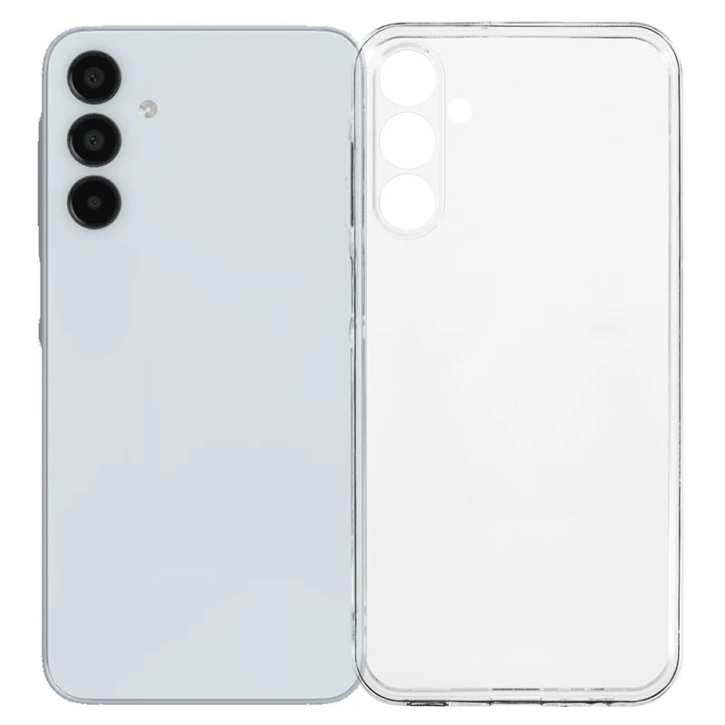 For Samsung Galaxy A37 5G Case Watermark-Free 2.0mm Clear Phone TPU Cover - Transparent