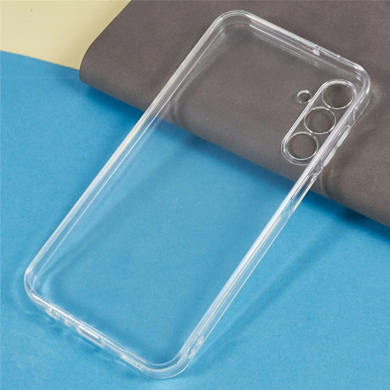 For Samsung Galaxy A37 5G Case Watermark-Free 2.0mm Clear Phone TPU Cover - Transparent