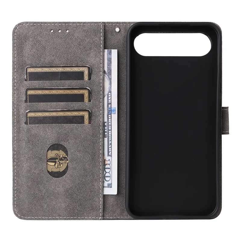 For Realme 16 5G Phone Case Wallet RFID Blocking PU Leather Phone Cover Stand with Strap - Black