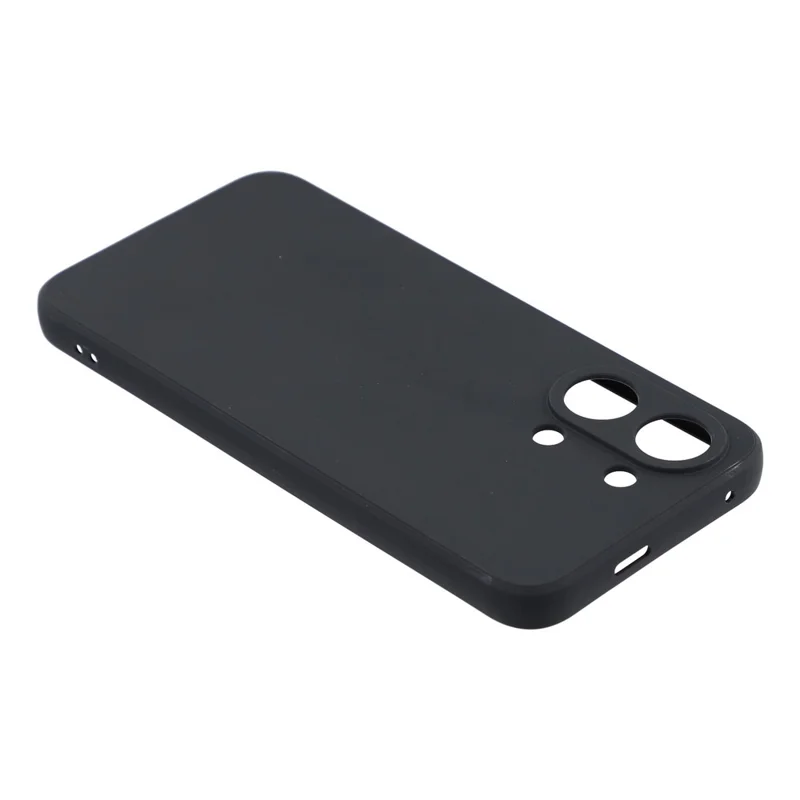 Case For Xiaomi Poco X8 Pro Max 5G  /  Redmi Turbo 5 Max 5G Precise Cutouts Straight Edge TPU Shockproof Phone Cover - Black