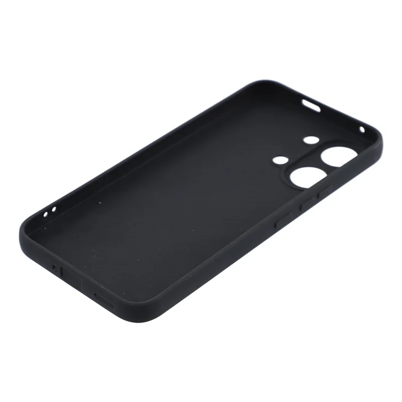 Case For Xiaomi Poco X8 Pro Max 5G  /  Redmi Turbo 5 Max 5G Precise Cutouts Straight Edge TPU Shockproof Phone Cover - Black