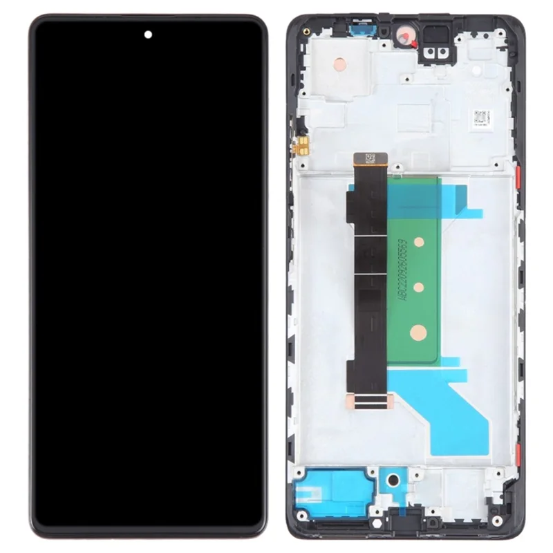 For Xiaomi Redmi Note 12 Pro+ 5G OEM Grade S AMOLED Screen and Digitizer Assembly + Frame (Without Logo)
