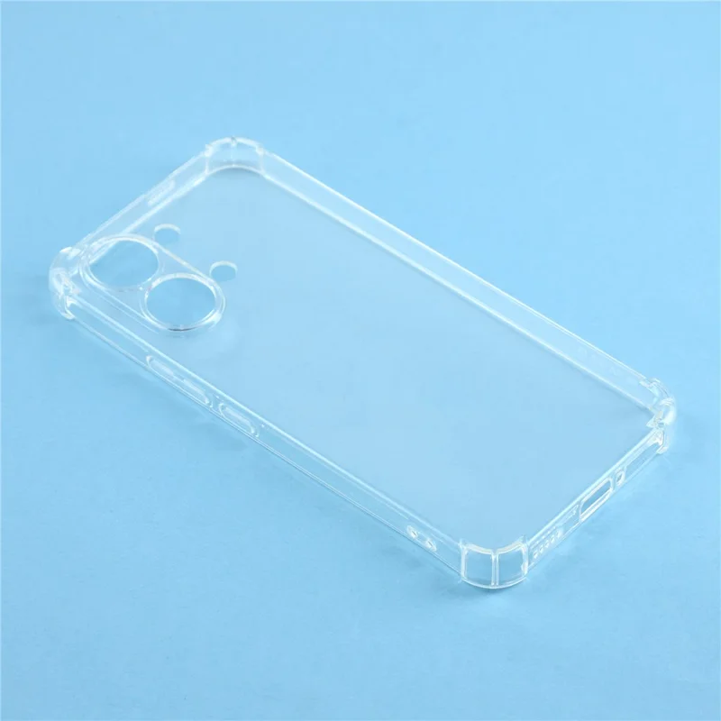 For Xiaomi Redmi Turbo 5 Max 5G  /  Poco X8 Pro Max 5G TPU Case Reinforced Corners Drop-proof Phone Cover - Transparent