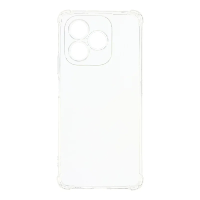 TPU-hoesje voor Honor X8d 4G met Versterkte Hoeken Stootvaste Telefoonhoes - Transparant