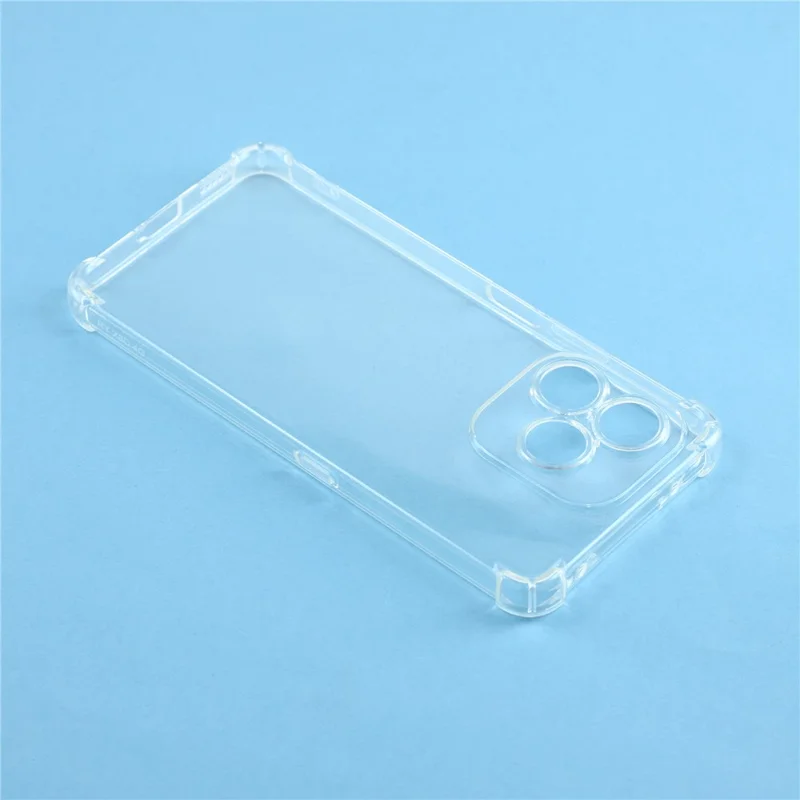 TPU-hoesje voor Honor X8d 4G met Versterkte Hoeken Stootvaste Telefoonhoes - Transparant