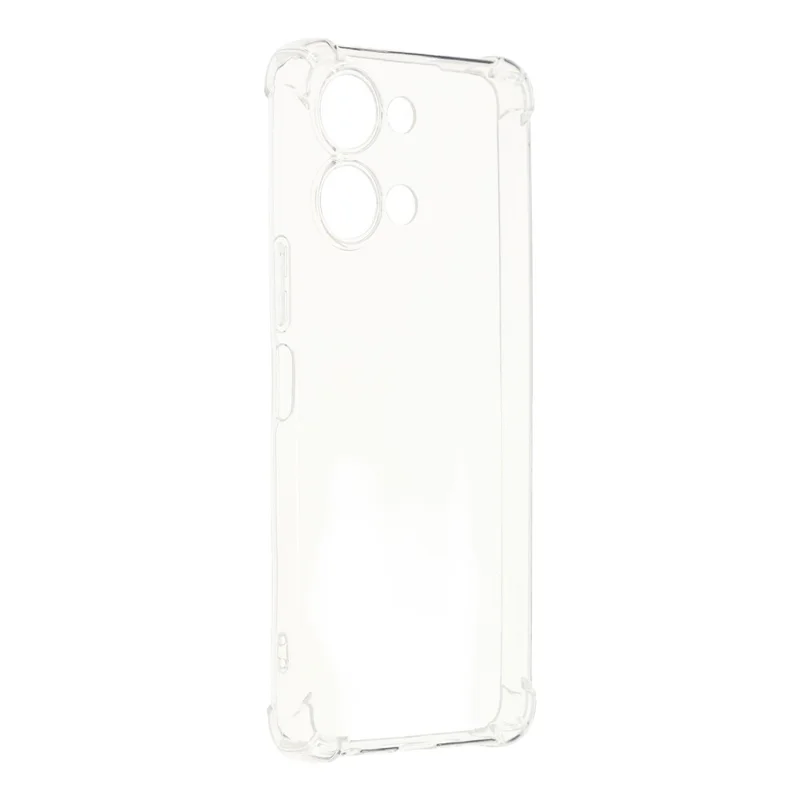 Für vivo Y05 4G TPU Hülle Verstärkte Ecken Stoßfeste Handyhülle - Transparent
