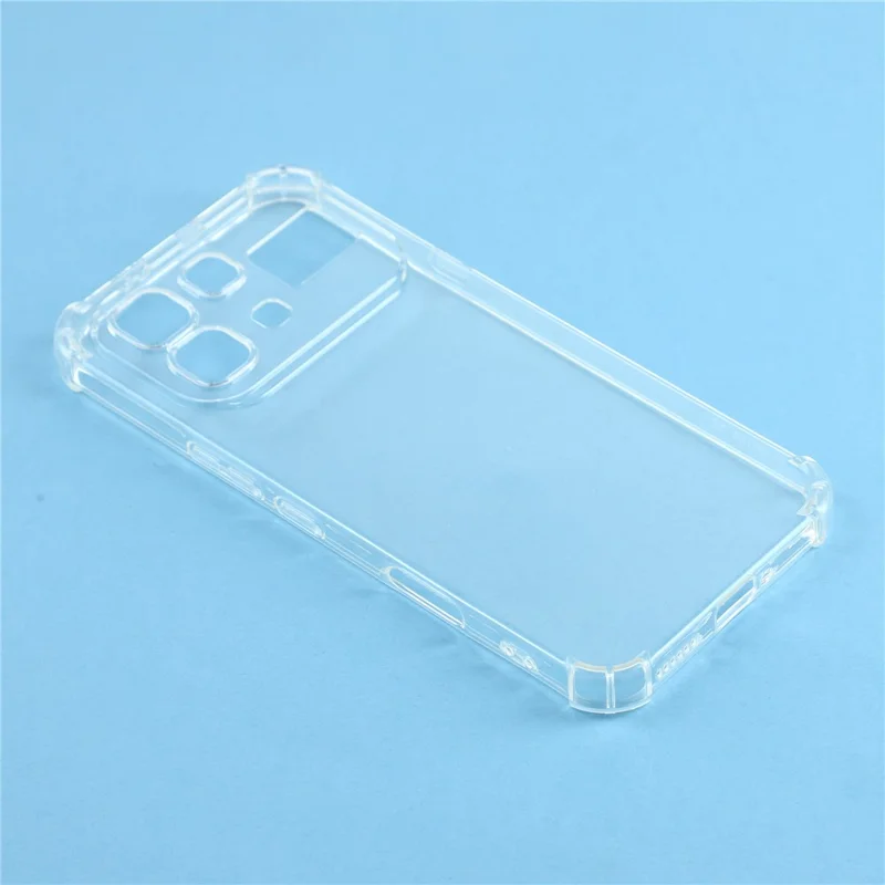 For Infinix Note 60 Pro 5G  /  Note 60 5G TPU Case Reinforced Corners Drop-proof Phone Cover - Transparent