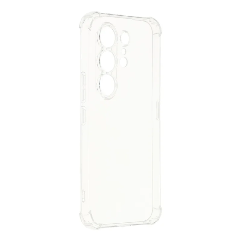 For TECNO Camon 50 Pro 4G TPU Case Reinforced Corners Drop-proof Phone Cover - Transparent