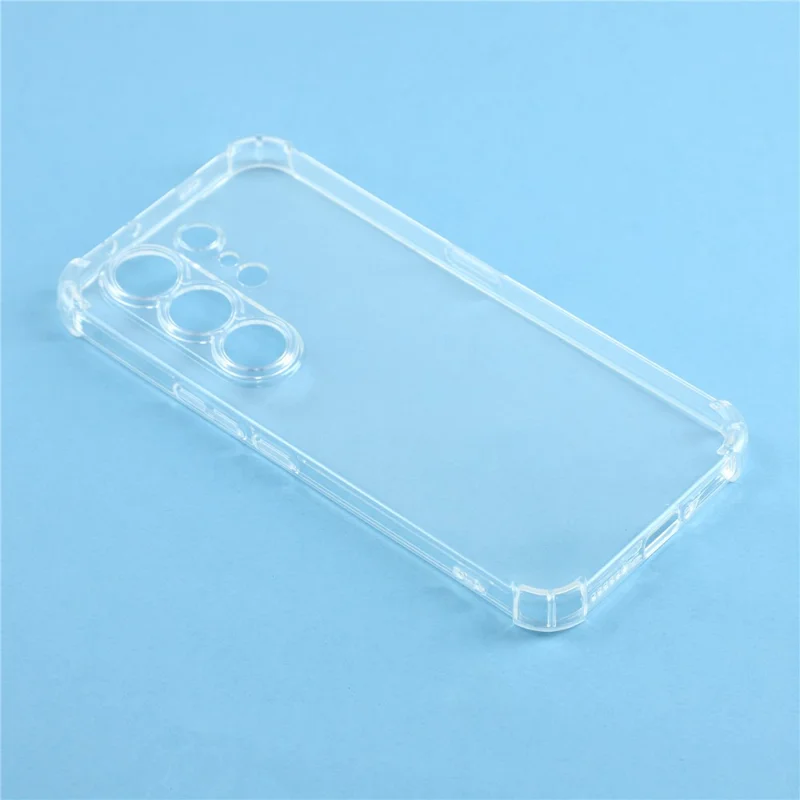 For TECNO Camon 50 Pro 4G TPU Case Reinforced Corners Drop-proof Phone Cover - Transparent