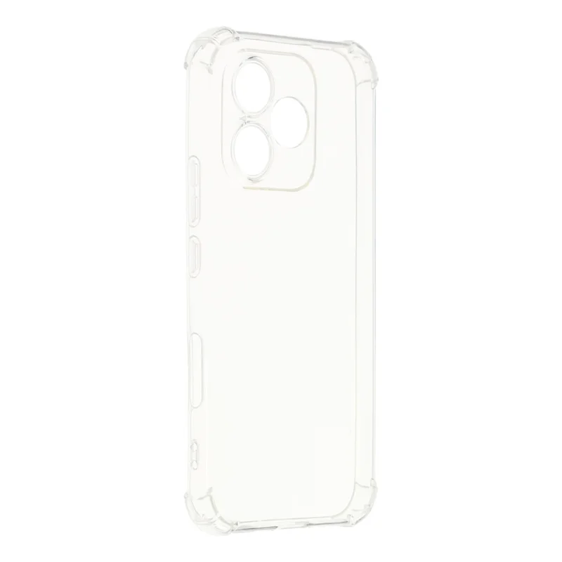 For Honor 600 Lite 5G TPU Case Reinforced Corners Drop-proof Phone Cover - Transparent