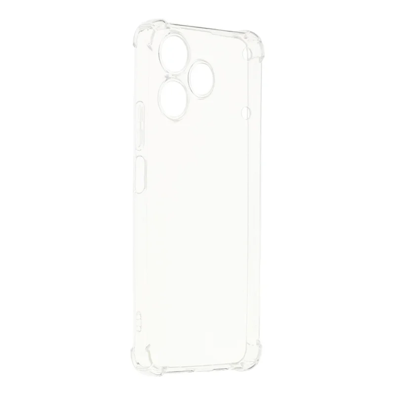 Cover per Realme Note 80 4G in TPU, Angoli Rinforzati, Custodia Antiurto - Trasparente