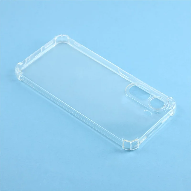 For Xiaomi Redmi A7 Pro 4G (171.56mm) TPU Case Reinforced Corners Drop-proof Phone Cover - Transparent