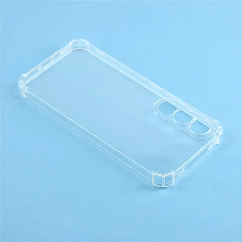 Für vivo V70 FE 5G TPU-Hülle verstärkte Ecken stoßfestes Handycover - Transparent