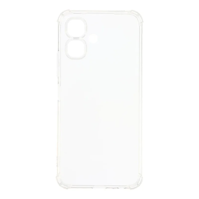 For Infinix Smart 20 4G TPU Case Reinforced Corners Drop-proof Phone Cover - Transparent
