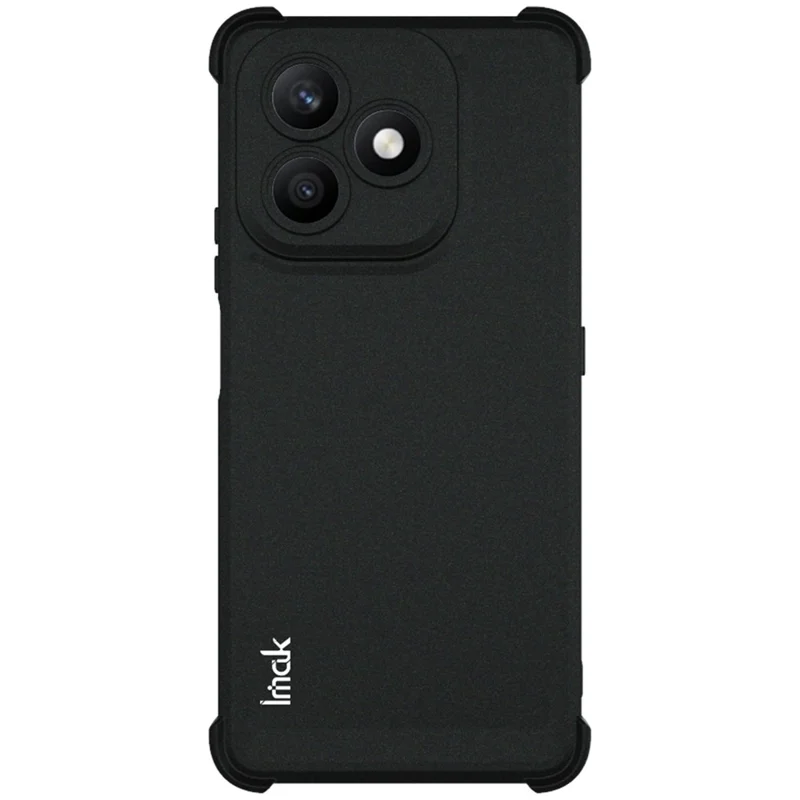 IMAK For Honor X8d 4G Case TPU Phone Cover Airbag Shockproof Protection - Black