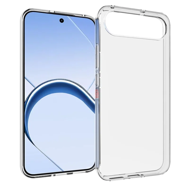 For Realme 16 5G Case Watermark Resistant TPU Phone Back Cover - Transparent