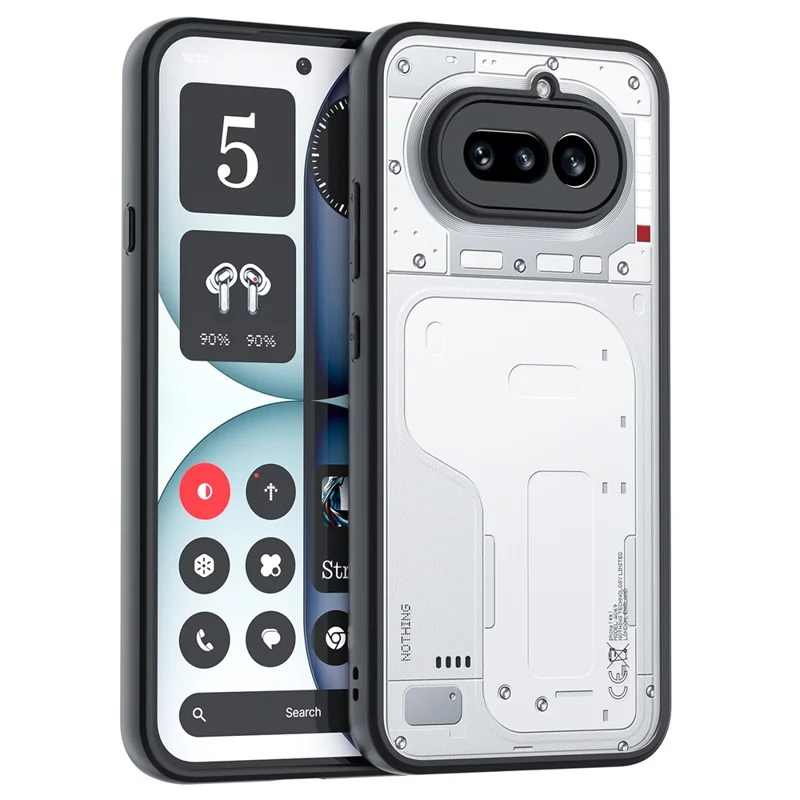For Nothing Phone (4a) Phone Case Shockproof PC + TPU Clear Back Cover