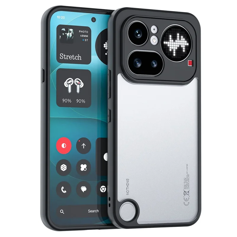 For Nothing Phone (4a) Pro Phone Case Shockproof PC + TPU Clear Back Cover