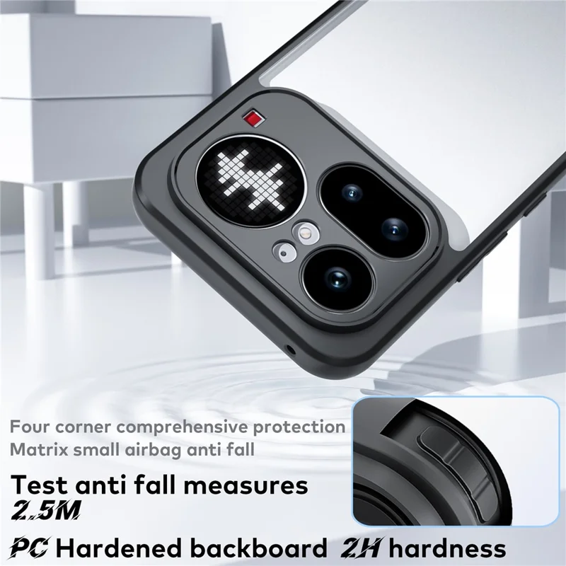 For Nothing Phone (4a) Pro Phone Case Shockproof PC + TPU Clear Back Cover