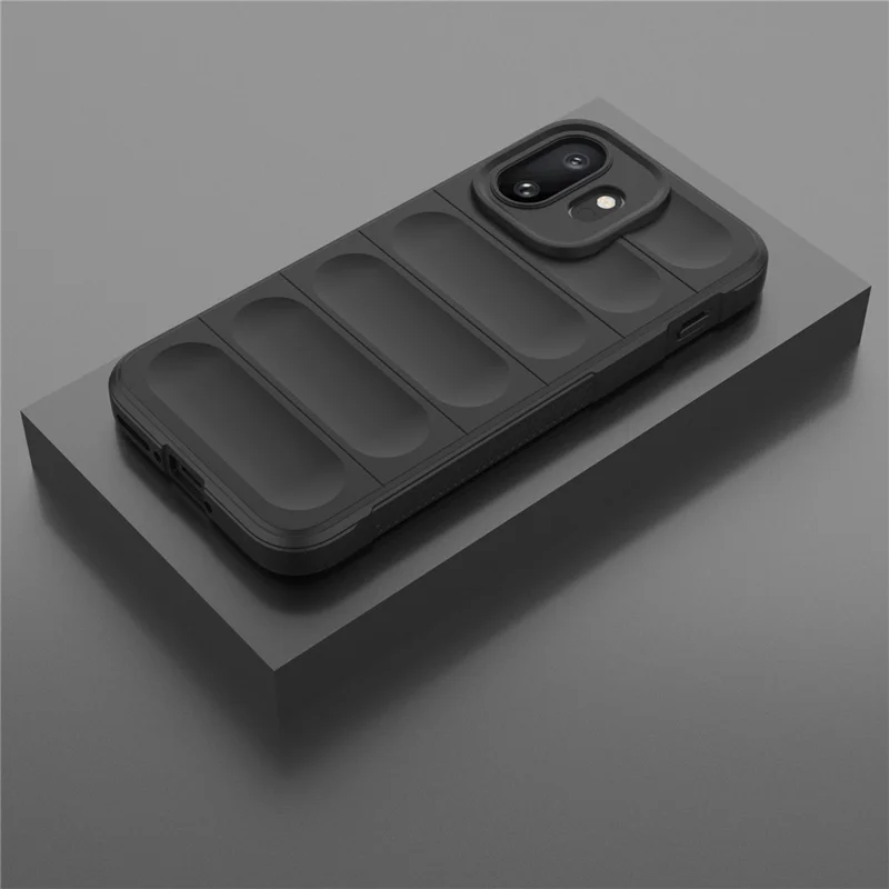 Capa de Telemóvel para OnePlus 15T 5G, Capa Traseira Resistente em TPU Macio com Proteção Anti-queda - Preto