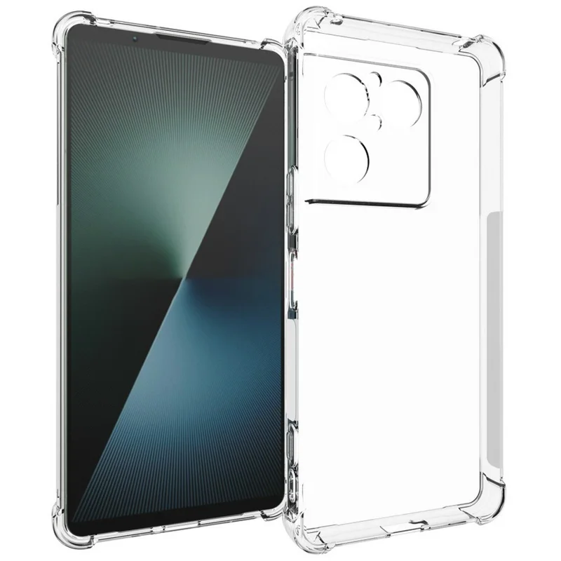 For Sony Xperia 1 VIII TPU Case Non Slip Anti Drop Phone Cover - Transparent