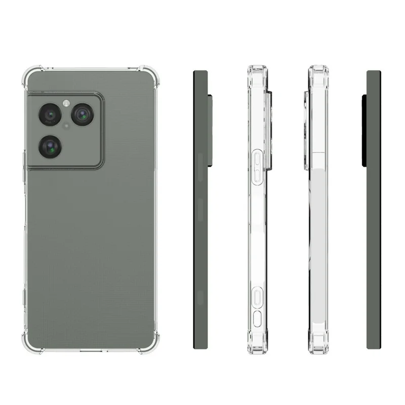 For Sony Xperia 1 VIII TPU Case Non Slip Anti Drop Phone Cover - Transparent