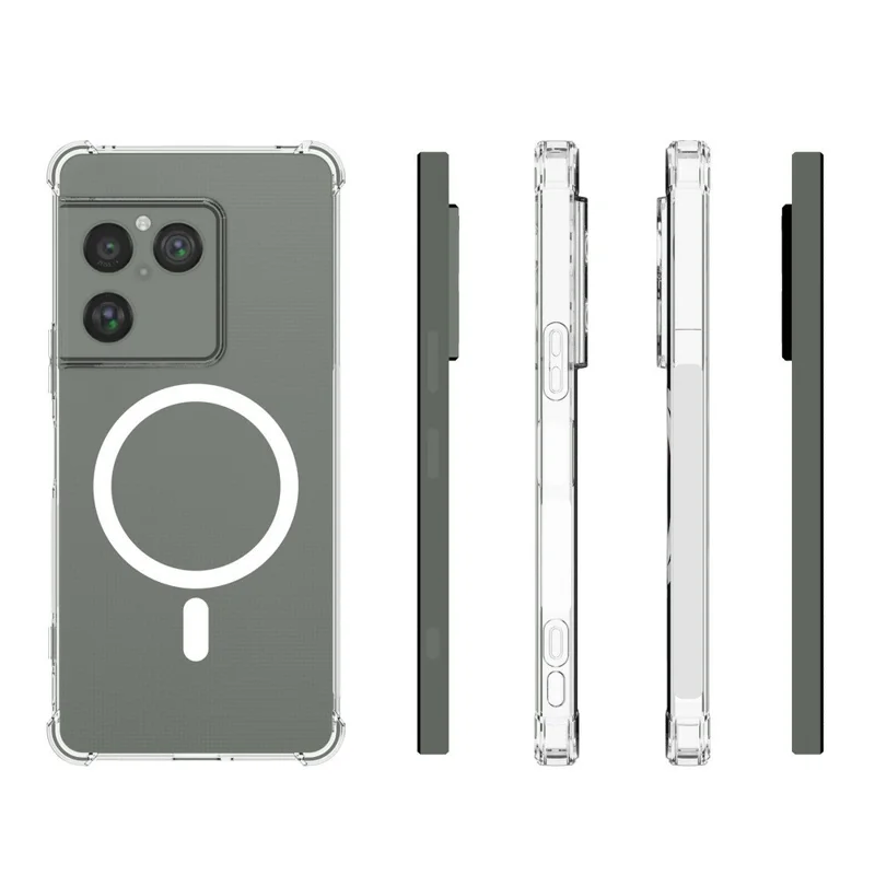 Bulk Purchasing for Sony Xperia 1 VIII Magnetic Case TPU Anti-drop Phone Back Cover - Transparent