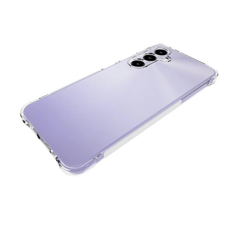 For ZTE Blade V80 Max 4G TPU Case Non Slip Anti Drop Phone Cover - Transparent