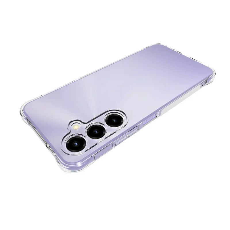 For ZTE Blade V80 Max 4G TPU Case Non Slip Anti Drop Phone Cover - Transparent