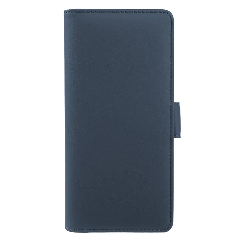 For Samsung Galaxy S24+ Leather Case Wallet Stand TPU + PU Skin-touch Cover - Blue