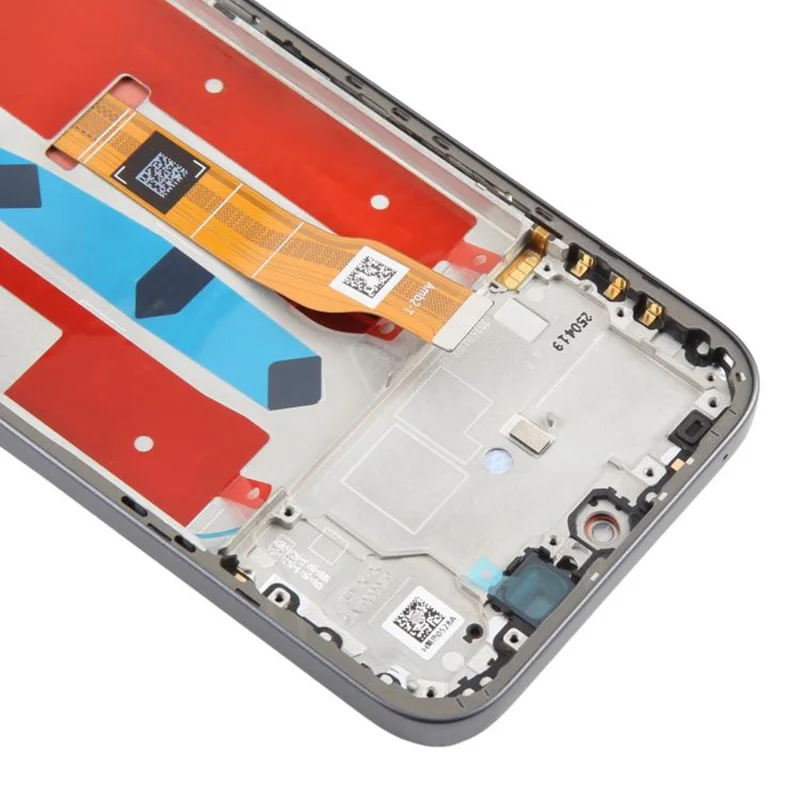 For Honor 400 Lite 5G OEM Grade S AMOLED Screen and Digitizer Assembly + Frame (without Logo) - Black