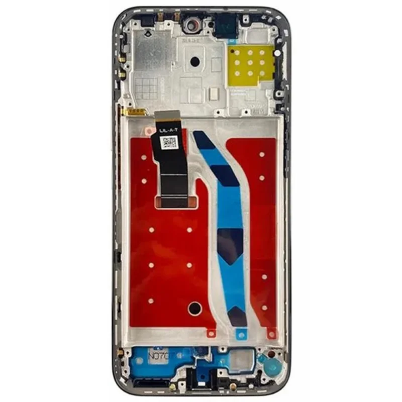 Pantalla AMOLED de Grado OEM S y Conjunto de Digitalizador + Marco para Honor X8c 4G (sin Logotipo) - Negro