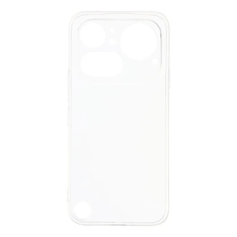 Funda trasera transparente ultrafina flexible de TPU para Nothing Phone (4a) Pro - Transparente