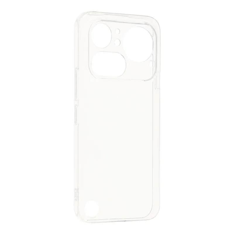 Funda trasera transparente ultrafina flexible de TPU para Nothing Phone (4a) Pro - Transparente