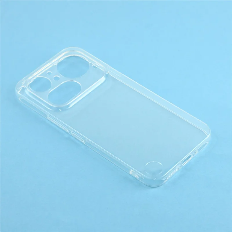 Funda trasera transparente ultrafina flexible de TPU para Nothing Phone (4a) Pro - Transparente