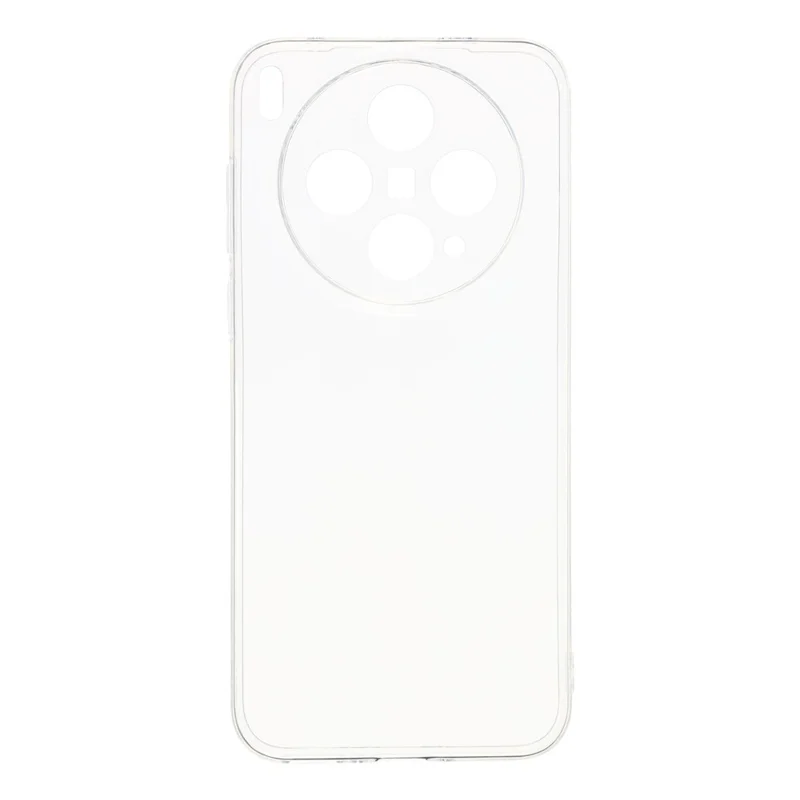 For vivo X300s 5G Back Cover Ultra Thin Flexible TPU Clear Phone Case - Transparent
