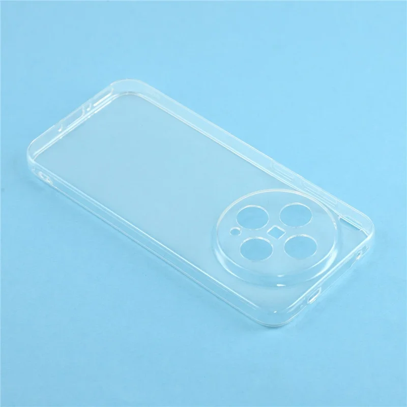 For vivo X300s 5G Back Cover Ultra Thin Flexible TPU Clear Phone Case - Transparent