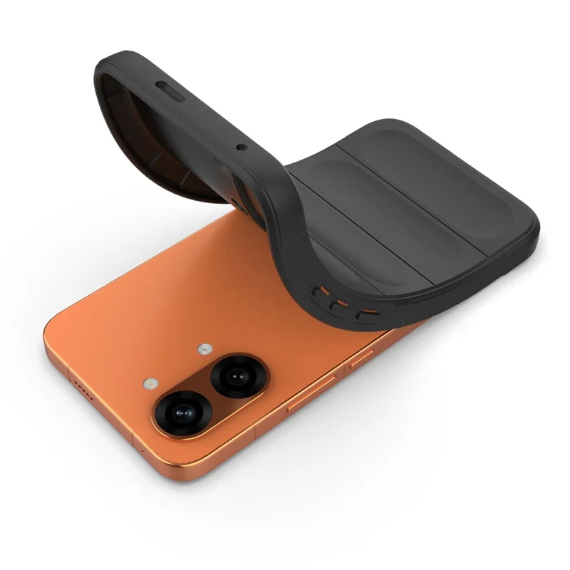 Phone Case For Xiaomi Poco X8 Pro Max 5G  /  Redmi Turbo 5 Max 5G Anti-Drop Soft TPU Rugged Back Cover - Black