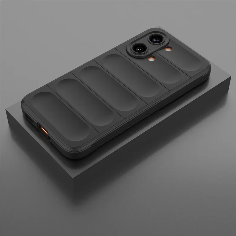 Phone Case For Xiaomi Poco X8 Pro Max 5G  /  Redmi Turbo 5 Max 5G Anti-Drop Soft TPU Rugged Back Cover - Black