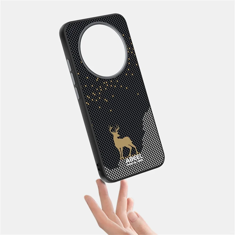 ABEEL Magnetic Case For Honor Magic8 Lite 5G  /  X9d 5G  /  X70 5G Ultra Slim PC TPU Phone Back Cover - Deer