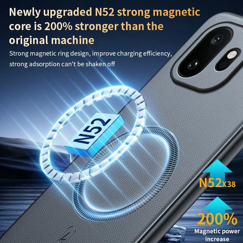 Voor OnePlus 15T 5G Magnetische Hoes Leren Gecoate TPU + PC Telefoonhoes - Grijs