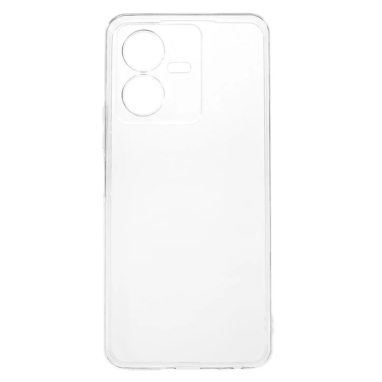 Anti-Yellowing Back Protective Case for vivo Y22s 4G, Crystal Clear Shell Lightweight TPU Phone Cover