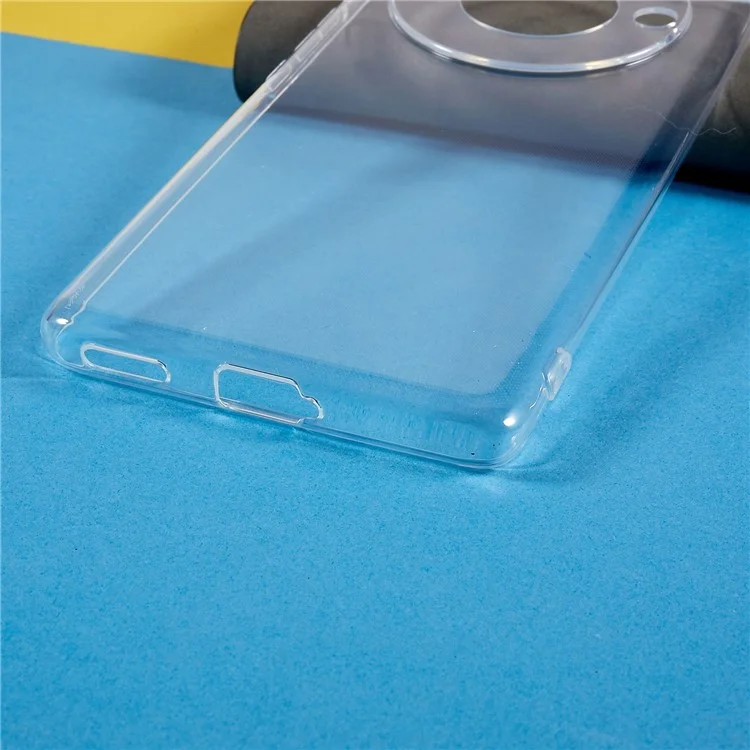 Cas Arrière Pour L'honneur X40 5G, Anti-jaune Cristal Clair TPU Drop Protection Slim Phone Cover