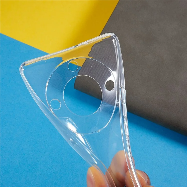 Coque arrière pour Honor X40 5G / X9a 5G, en TPU souple et transparent, protection anti-chocs fine