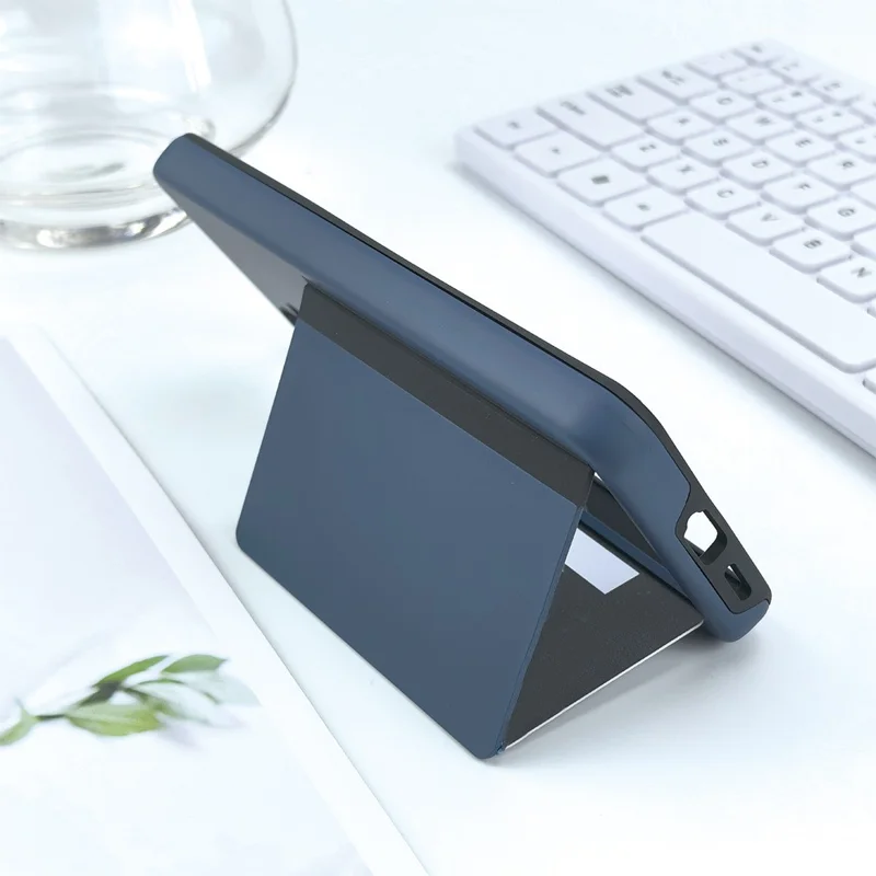 Bulk Purchasing for Samsung Galaxy S25+ Case Flip Card Holder Kickstand Contrast Color TPU + PC Shockproof Phone Cover - Black