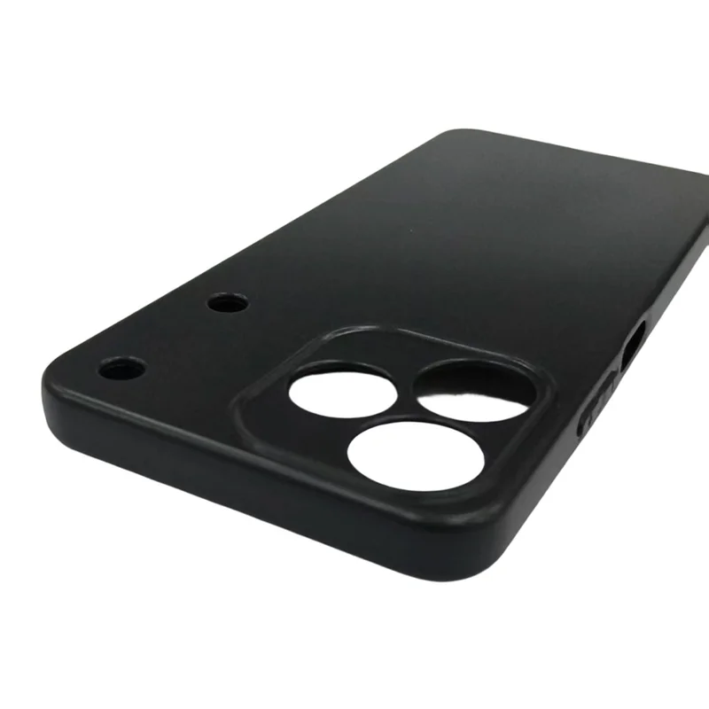 Compra em Volume 25 Unidades Capa para Telemóvel Realme Note 80 4G Capa para Telemóvel TPU Fosca 1,2 mm - Preto