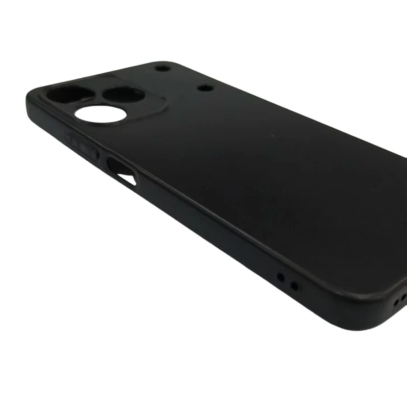 Compra em Volume 25 Unidades Capa para Telemóvel Realme Note 80 4G Capa para Telemóvel TPU Fosca 1,2 mm - Preto