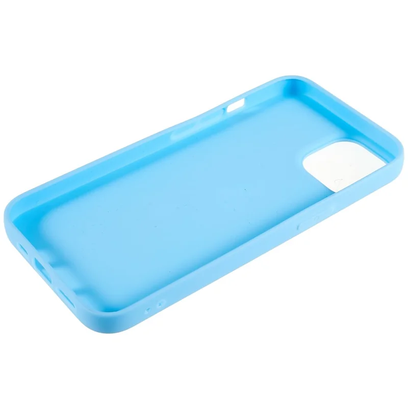 Phone Cover for iPhone 14 Plus Fingerprint Free Matte Protective TPU Phone Cover - Baby Blue